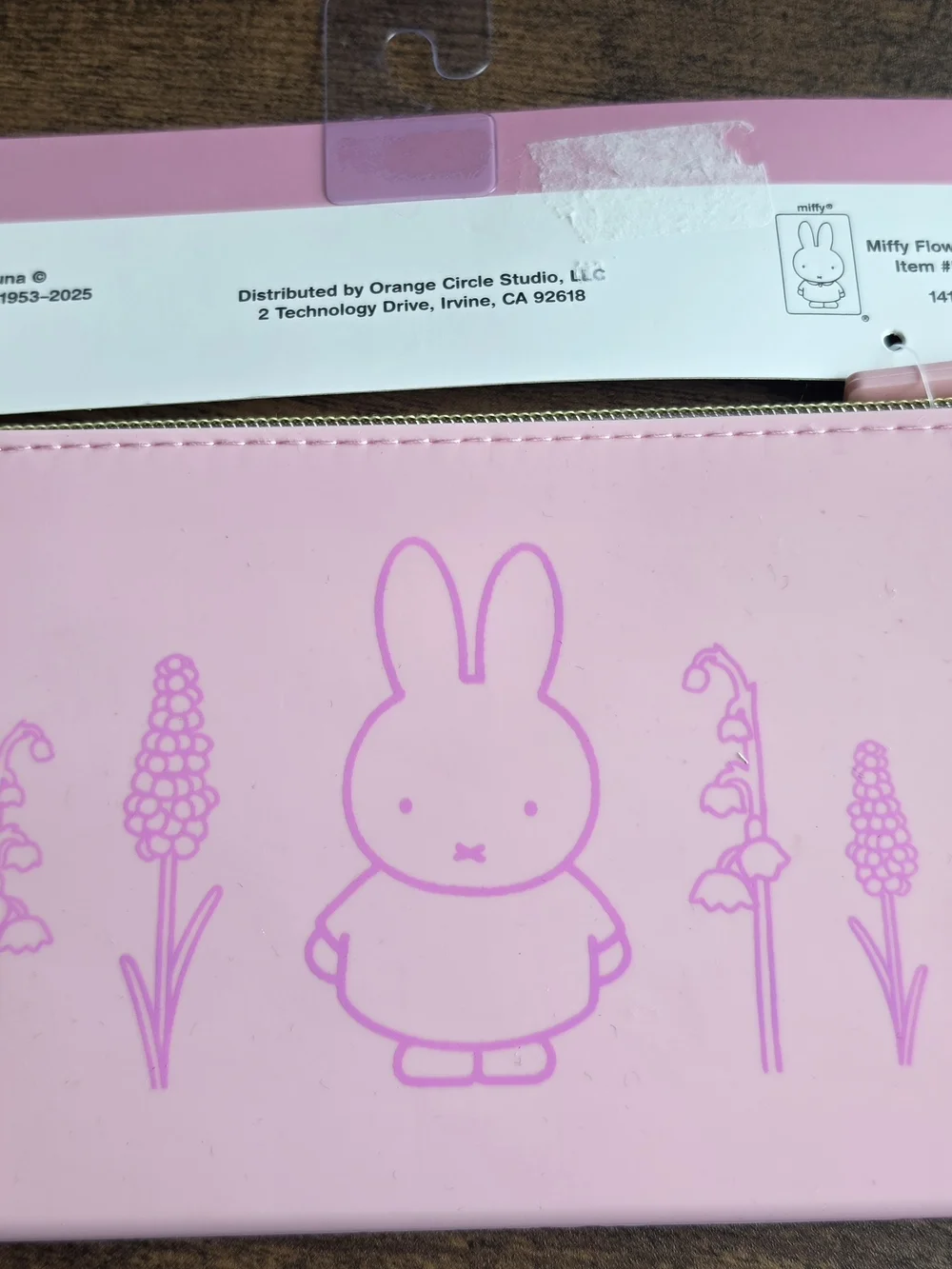 miffy Pink Bunny Pencil Pouch